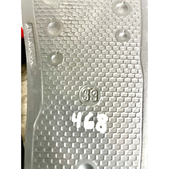 Ethika Premium Slides Black Leather Women Size 39/7.5-8 - Picture 6 of 7